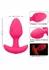 Cheeky Cheeky Glow Vibrating Plug S Glow-in-the-Dark Silicone, USB, IPX7