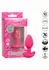 Cheeky Cheeky Glow Vibrating Plug S Glow-in-the-Dark Silicone, USB, IPX7