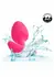 Cheeky Cheeky Glow Vibrating Plug S Glow-in-the-Dark Silicone, USB, IPX7