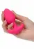 Cheeky Cheeky Glow Vibrating Plug S Glow-in-the-Dark Silicone, USB, IPX7