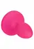 CalExotics Cheeky Gem Vibrating Probe Medium - Silicone, 10 Modes, Black