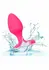 CalExotics Cheeky Gem Vibrating Probe Medium - Silicone, 10 Modes, Black