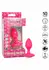 CalExotics Cheeky Gem Vibrating Probe Medium - Silicone, 10 Modes, Black