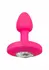 Cheeky Gem Vibrating Probe Small - Compact Silicone Model with Gem Base