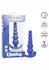 Cheeky X-6 Beads Flexible Silicone Intimate Bead Probe Black