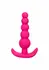 Cheeky X-5 Beads Flexible Silicone Beaded Probe with Pull Handle