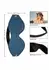 Ride Em Denim Eye Mask Premium Double-Padded Adjustable Fit