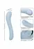 Azure Collection Contoured G Vibrating Massager, 12 Modes, Blue