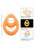 Alpha Glow-In-The-Dark Liquid Silicone Teardrop Support Ring