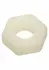 Alpha Glow-In-The-Dark Liquid Silicone Hexagonal Support Ring