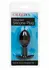 CalExotics Weighted Silicone Plug 16.3g Ergonomic Intimate Trainer Black