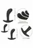 CalExotics Silicone Prostate Kit 3-Piece Set with Pull Handles Black