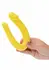 Boundless AC/DC Double-Ended Silicone Intimate Device, U-Shape, Black
