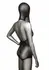 Radiance Hooded Deep V Bodysuit Black Mesh Rhinestone Universal Fit