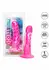 Twisted Love Twisted Ribbed Probe Liquid Silicone Flexible Black 17 cm