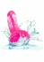 Twisted Love Twisted Ribbed Probe Liquid Silicone Flexible Black 17 cm