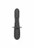 Ramrod Thrusting Dual Motor Probe Silicone Waterproof Black