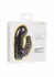 Raven Butterfly Mini Dual Massager - Compact Curved Design, Black