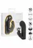 Raven Butterfly Mini Dual Massager - Compact Curved Design, Black