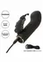 Raven Butterfly Mini Dual Massager - Compact Curved Design, Black