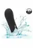 Raven G Lover Mini Massager 10-Function Curved Tip Black 716770109880