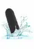 Raven Quilted Seducer Mini Massager, 10 Modes, Waterproof, USB, Black