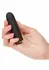 Raven Quilted Seducer Mini Massager, 10 Modes, Waterproof, USB, Black