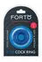FORTO F-33 Intimate Ring Small Blue 17mm Liquid Silicone