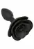 Forbidden Rose Anal Plug Small Silicone Ergonomic Pink 7.5 cm
