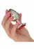 Jewel Large Ruby Heart Plug - Metallic Intimate Accessory, Red Gem, Large