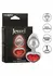 Jewel Small Ruby Heart Plug Metal Intimate Accessory Nickel-Free