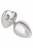 Jewel Small Ruby Heart Plug Metal Intimate Accessory Nickel-Free