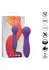 Stella O Wand Liquid Silicone Rechargeable Massager, Waterproof, Black