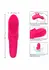 Neon Vibes The Nubby Vibe Finger Massager, 10 Modes, Waterproof, Pink