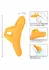 Neon Vibes The Pleasure Vibrator - Compact Silicone Finger Model, 10 Modes