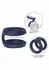 Viceroy Dual Ring Silicone Support System Blue 3.25 cm