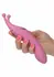 CalExotics Tempt And Tease Kiss Dual-Ended Massager Pink