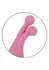 CalExotics Tempt And Tease Kiss Dual-Ended Massager Pink