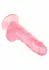 Size Queen Dong 6 inch - Flexible Model with Suction Cup Base