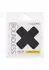 Boundless 2 Nipple Pasties Self-Adhesive X-Shaped Black Set