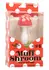 Naughty Bits Muff Shroom Compact Vibrating Massager Pink 10 Modes