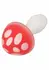 Naughty Bits Muff Shroom Compact Vibrating Massager Pink 10 Modes