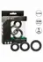CalExotics Link Up Ultra Soft Supreme Set - 3-Piece Silicone Ring Kit