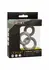 CalExotics Link Up Ultra Soft Ultimate Set - 3-Piece Silicone Ring Kit