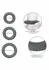 CalExotics Link Up Ultra Soft Ultimate Set - 3-Piece Silicone Ring Kit
