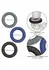 CalExotics Link Up Ultra Soft Extreme Set - 3 Textured Silicone Rings