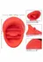 CalExotics French Kiss Charmer Compact Silicone Tongue Massager Pink