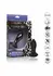 CalExotics Power Gem Vibrating Petite Crystal Probe, Silicone, Purple