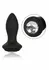 CalExotics Power Gem Vibrating Petite Crystal Probe, Silicone, Purple