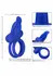 CalExotics Dual Pleaser Enhancer Rechargeable Silicone Ring Black
